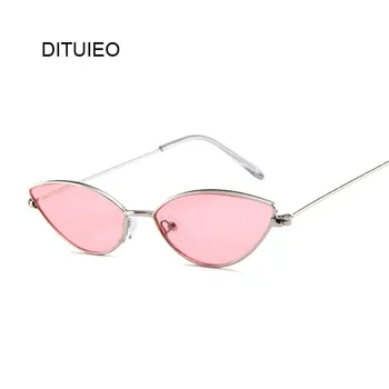 Ретро розовые солнцезащитные очки 