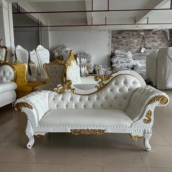Роскошный Королевский трон Королевы Диван-кресло Бархатная ткань Ленивый Диван-кресло Мебель для проката