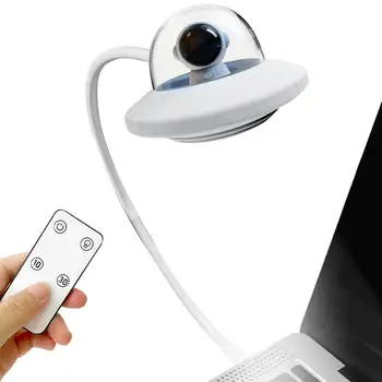 Светодиодная настольная лампа, Портативный USB-штекер, Настольная лампа с 3 лампами, дистанционное управление, Затемняемая Защита глаз Для спальни, кабинета, прикроватного чтения