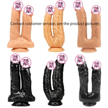 Силиконовые женские товары с двойной головкой дракона, фаллоимитатор, забавные лесбийские секс-инструменты, оборудование для вставки нижнего белья.