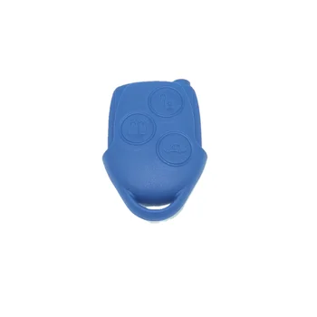 Сменный синий корпус, 3 кнопки, чехол для дистанционного ключа, брелок для Ford Transit 2006 2007 2008 2009 2010 2011 2012 2013 2014
