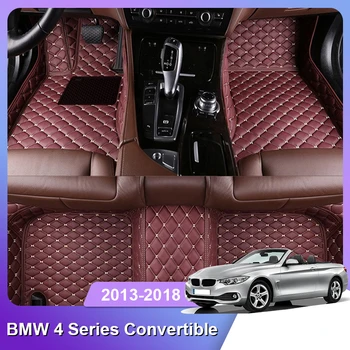Специально подобранный автомобильный коврик для BMW 4 серии с откидным верхом, аксессуары для интерьера, ЭКО-толстый ковер, адаптированный для левого и правого привода