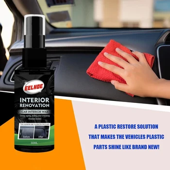 Средство для восстановления пластика объемом 30 мл/50 мл, средство для восстановления воска, средство для восстановления пластика, автомобильная краска, средство для ремонта автомобилей