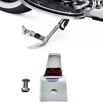Удлинитель для подставки для мотоцикла, хромированная подставка для ножной педали для Harley Softail Fat Boy Deluxe Heritage Springer EFI