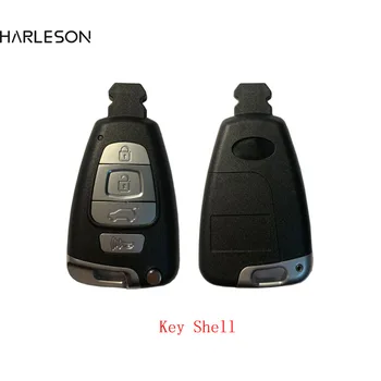 Умный Чехол для ключей от автомобиля с дистанционным управлением, 4 Кнопки для Hyundai Veracruz 2007 2008 2009 2010 2011 2012 95440- 3J600