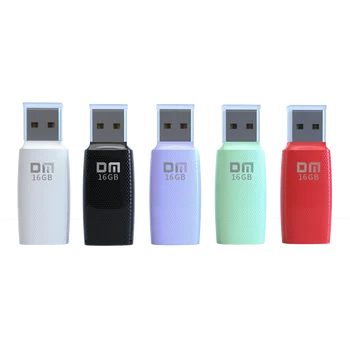 Флэш-накопитель DM PD203 USB2.0 4 ГБ 8 ГБ 16 ГБ с пятью цветами 5 шт./кор.