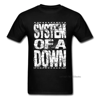 Футболка System Of A Down, мужская футболка с логотипом, футболка в стиле хип-хоп, модная черно-белая одежда, винтажные топы с надписями, футболки с ремешками