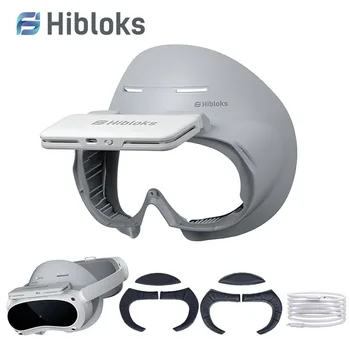 Чехол для лица Hibloks VR для интерфейса для лица Pico 4 с радиатором, Охлаждающая маска, Расширяющая накладку для глаз, Замена аксессуаров PICO4