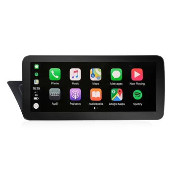 Экран автомобильного радиоприемника с системой Snapdargon CPU Android 11 для A4 A5 2007-2009 MMI 2G WIFI 4G GPS Navi Carplay