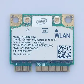 бесплатная доставка 112BNHMW 0V830R для Dell Alienware M14X Intel Centrino Wireless-N 1000 левов 300 Мбит/с mini PCI-E Wifi карта