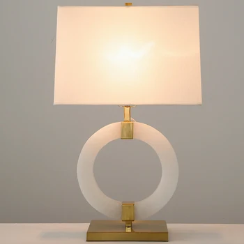 светодиодная лампа e27 Nordic Iron Fabric, мраморная светодиодная лампа. Светодиодный светильник. Настольная лампа. Настольная лампа. Светодиодная лампа Dest для фойе спальни