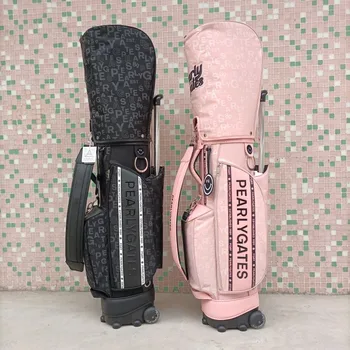 сумка для гольфа 2023 Новый Гольф Корея Pearlygates Шкив Pu Водонепроницаемый Ультралегкая Сумка для гольфа с Принтом